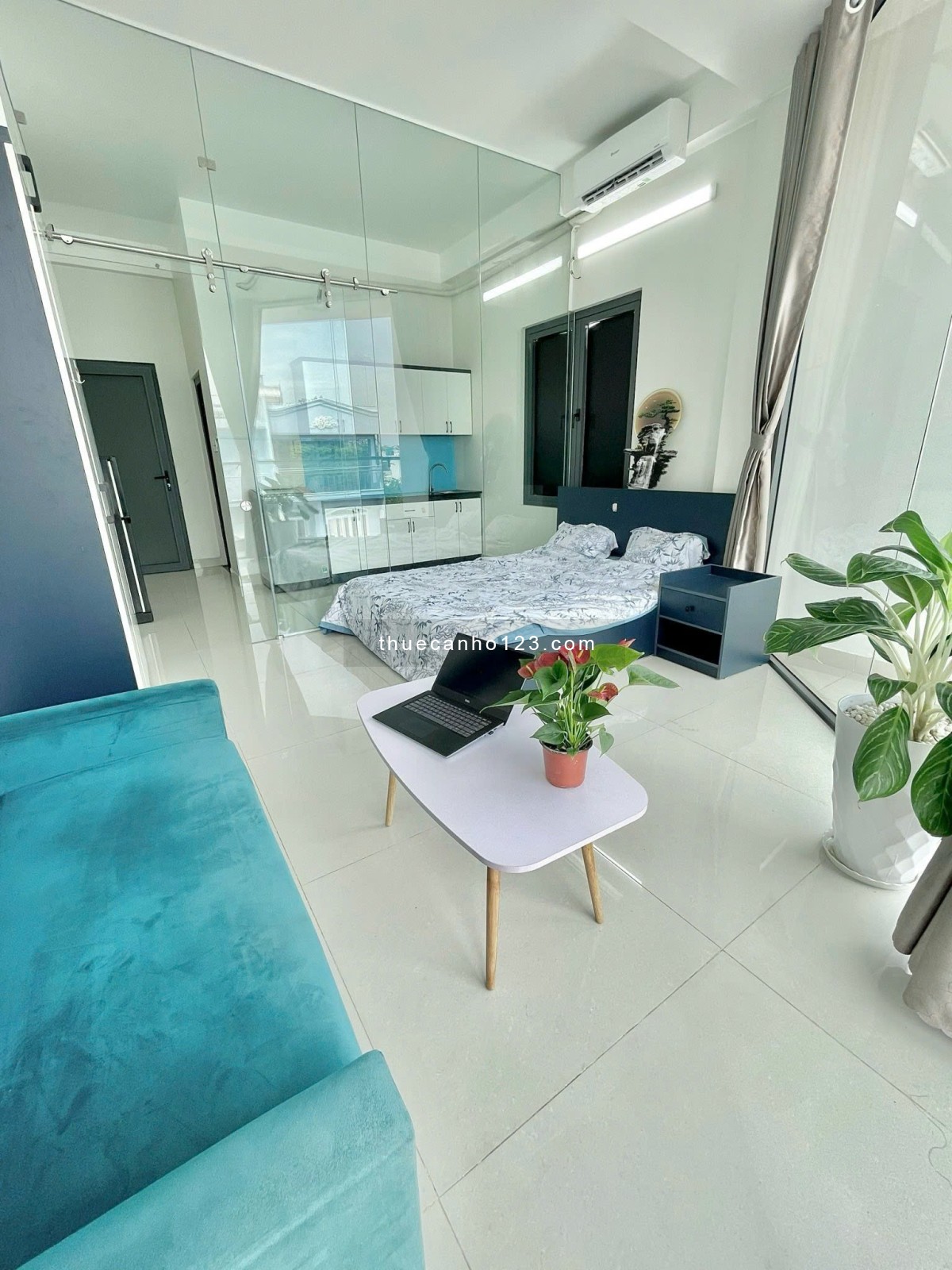 Căn Hộ 1PN 45m2, Ban Công, Thang Máy, Gần Ngoại Thương, Hutech, Hồng Bàng, UEF, Oto tận nhà