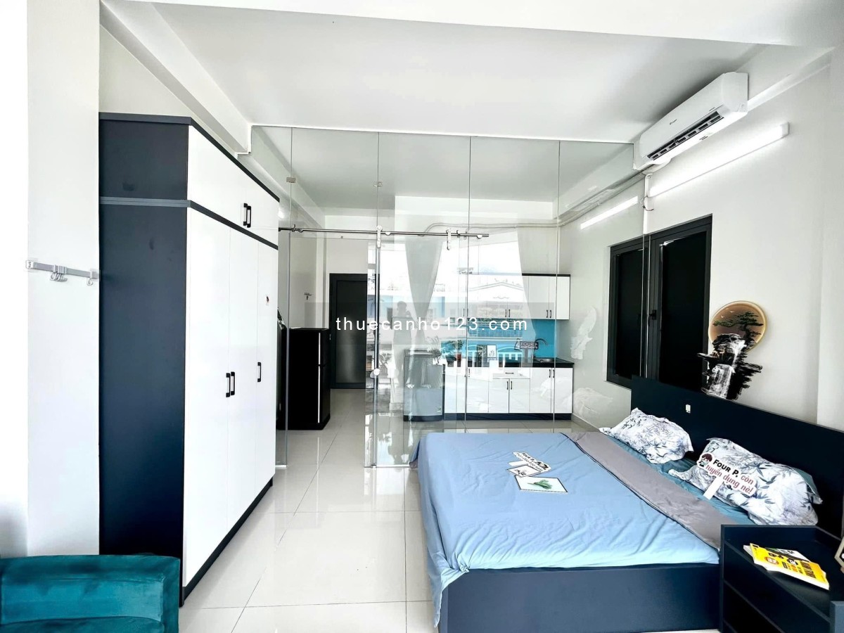 Căn Hộ 1PN 45m2, Ban Công, Thang Máy, Gần Ngoại Thương, Hutech, Hồng Bàng, UEF, Oto tận nhà