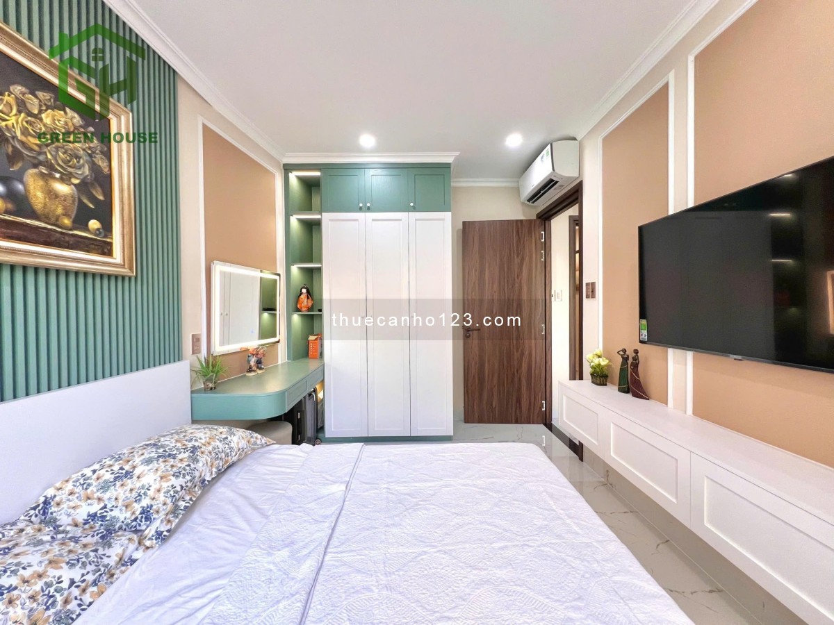 1PN tách bếp, Full nội thất, máy giặt riêng, tone trắng hiện đại, gần Landmark, Q1, Q3, Ngô Tất Tố