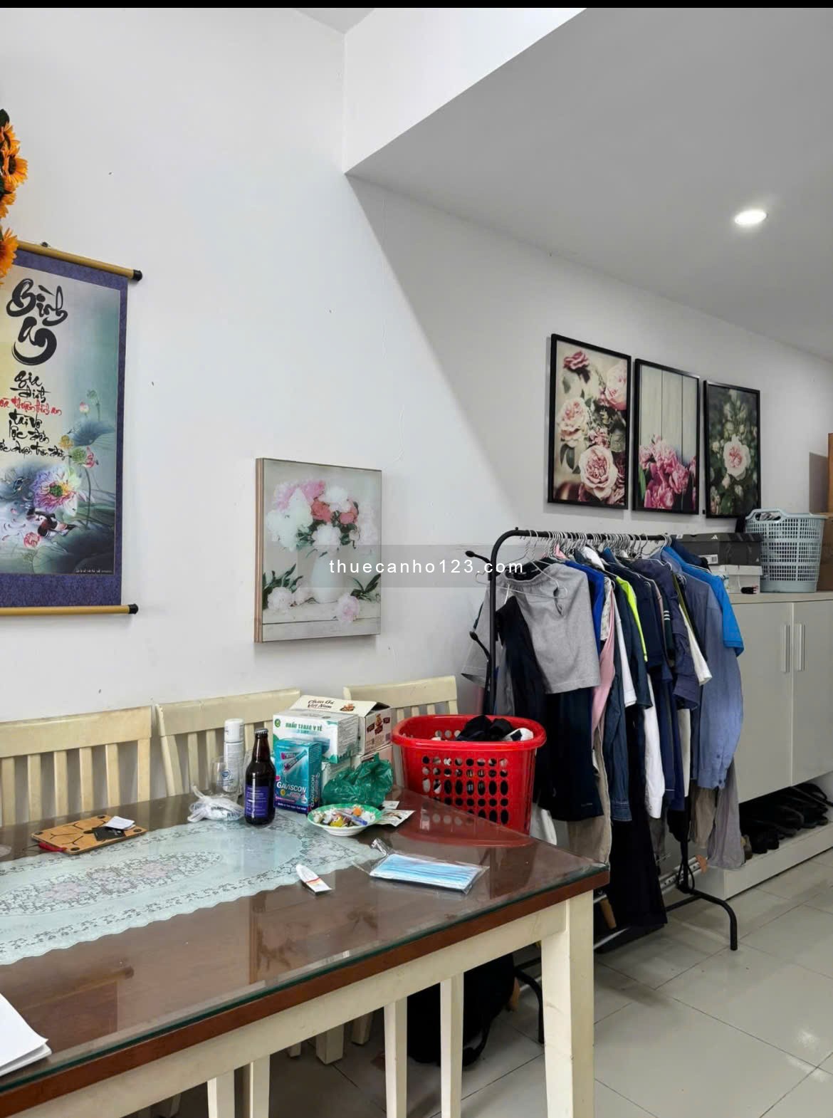 C/c Phúc yên, Phan Huy Ích, p15, TB, 77m2, 2PN, 2WC, 9tr5/th, Nhà mới.