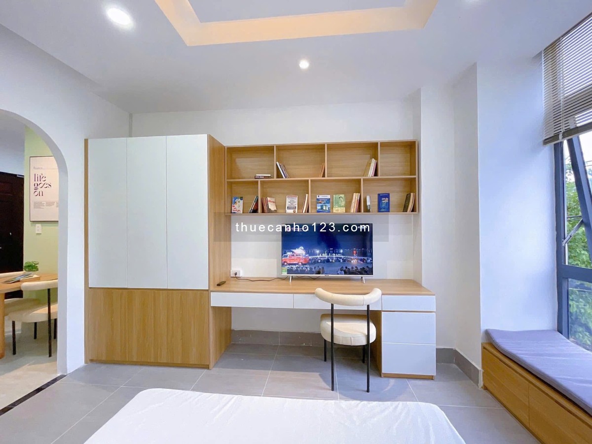 Căn Hộ 1PN Ban Công Đón Nắng Sớm - Decor Nội Thất Xinh Xắn - Ngay Cầu Bông