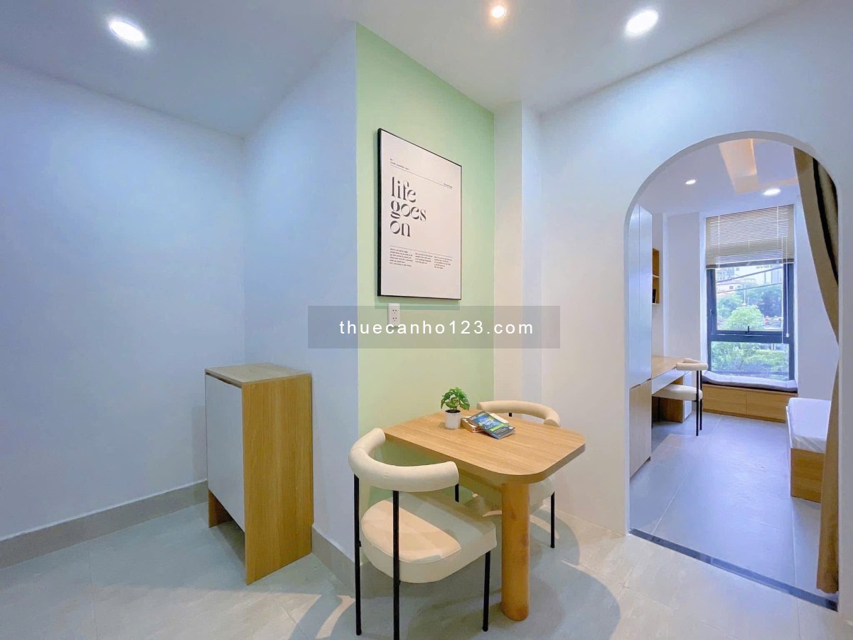Căn Hộ 1PN Ban Công Đón Nắng Sớm - Decor Nội Thất Xinh Xắn - Ngay Cầu Bông