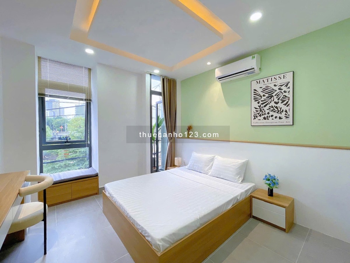 Căn Hộ 1PN Ban Công Đón Nắng Sớm - Decor Nội Thất Xinh Xắn - Ngay Cầu Bông
