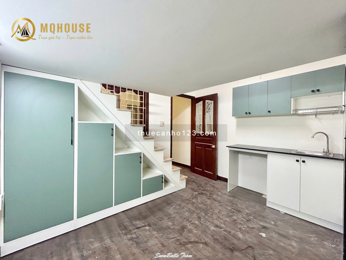 Cho thuê căn hộ duplex - Full nội thất gần trường ĐH Văn Lang