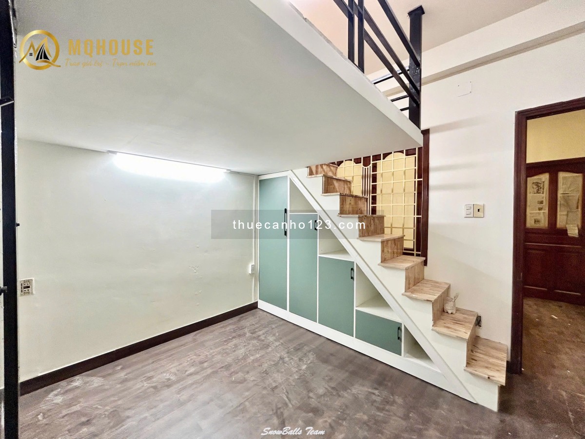 Cho thuê căn hộ duplex - Full nội thất gần trường ĐH Văn Lang