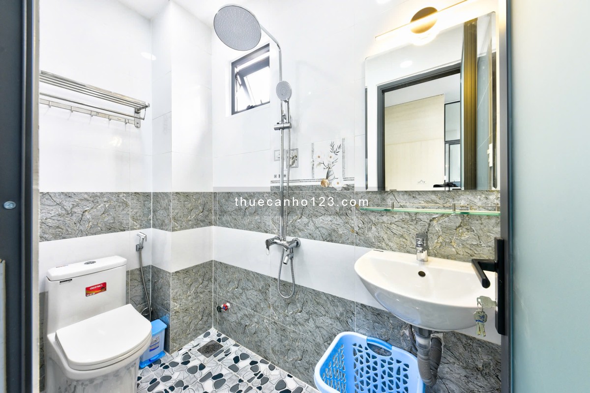 Cho thuê căn hộ studio full nội thất, thang máy - Ngay trung tâm Bình Thạnh.