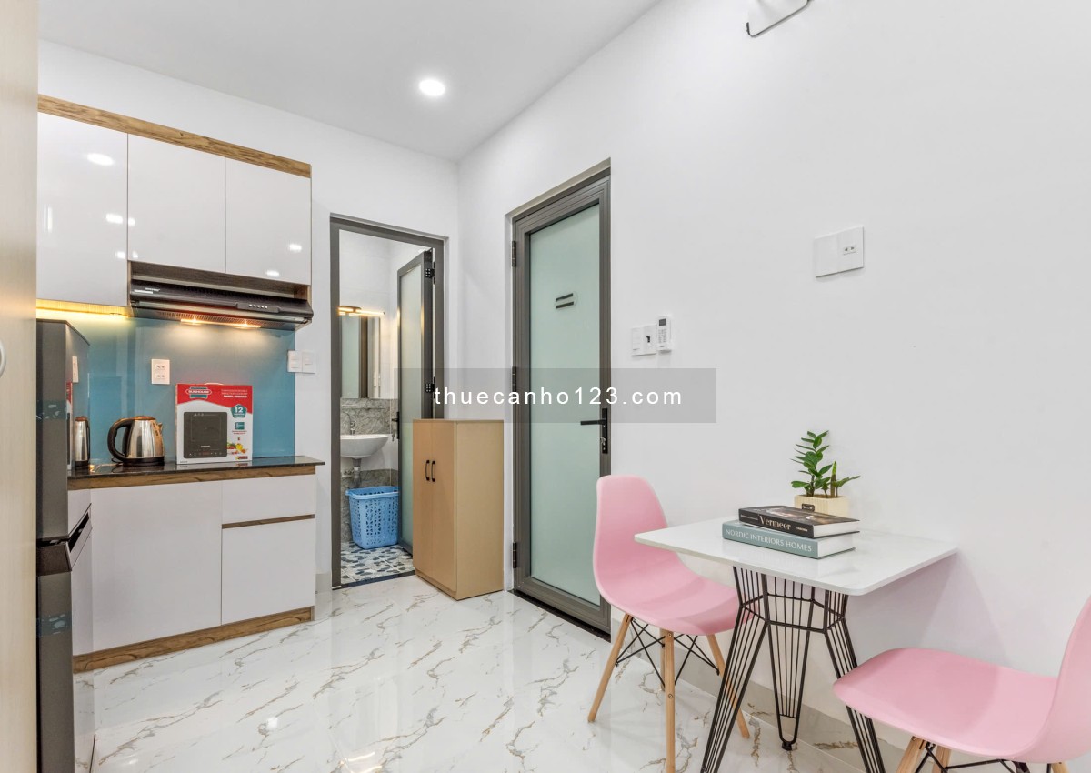 Cho thuê căn hộ studio full nội thất, thang máy - Ngay trung tâm Bình Thạnh.