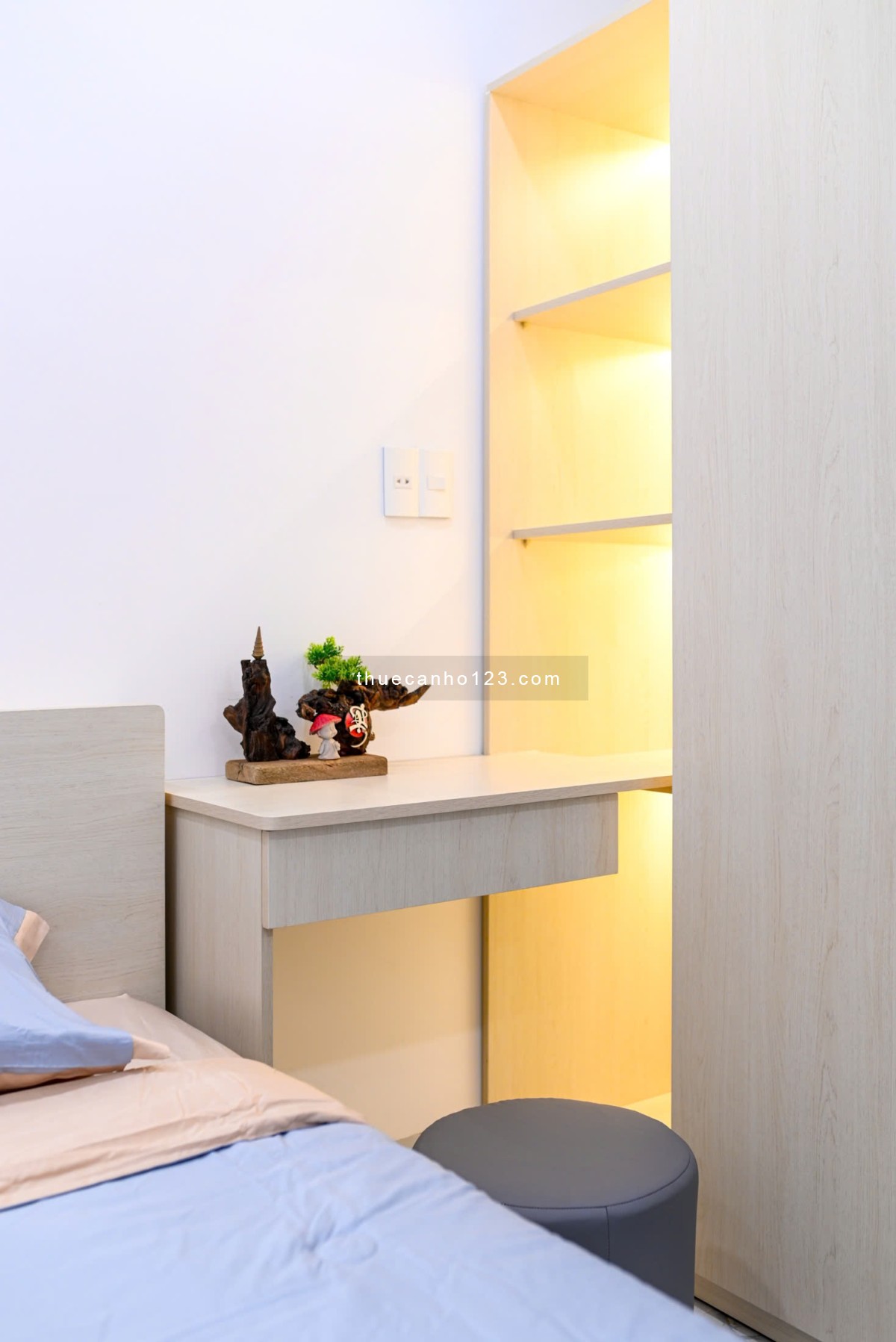 Cho thuê căn hộ studio full nội thất, thang máy - Ngay trung tâm Bình Thạnh.