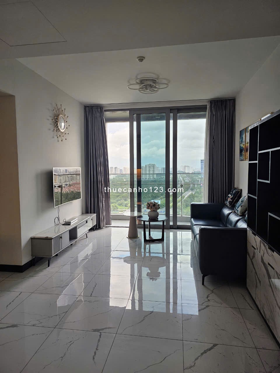 Cho thuê 2PN cao cấp EMPIRE CITY, full đầy đủ nội thất 27 TRIỆU, Thủ Thiêm