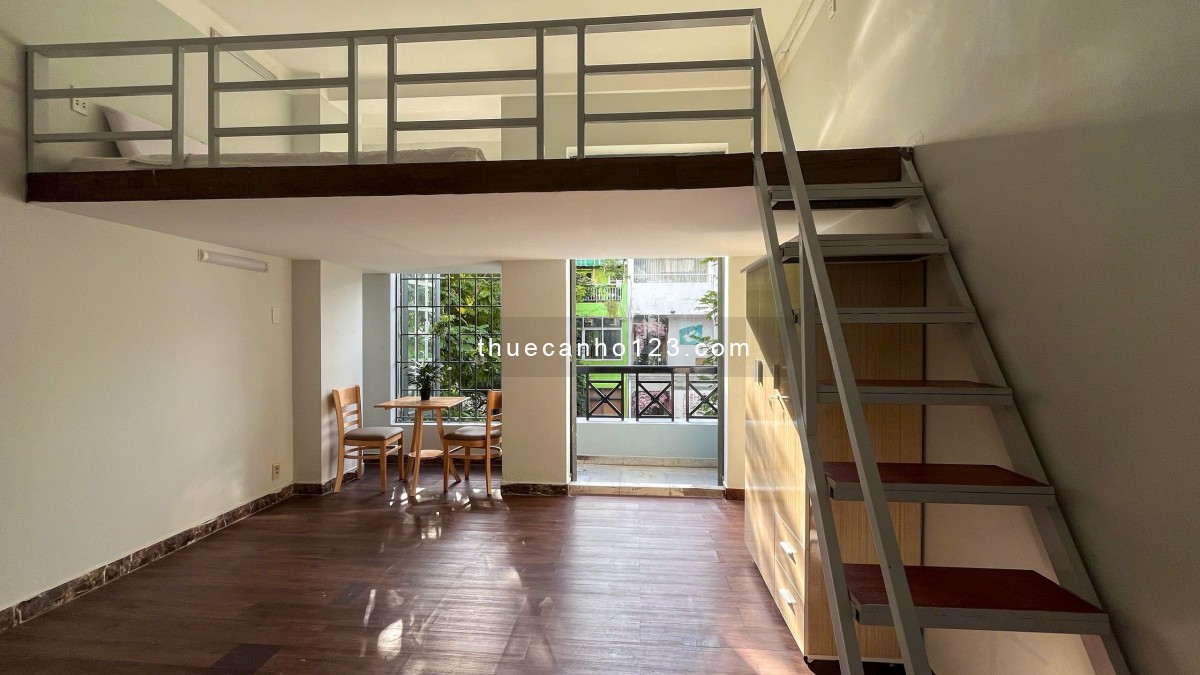 Cho Thuê Căn Hộ Có Gác Gần Đại Học ISB Full Nội Thất Nhận 4ng4xe, Full Nội Thất Balcony/Cửa Sổ Trời