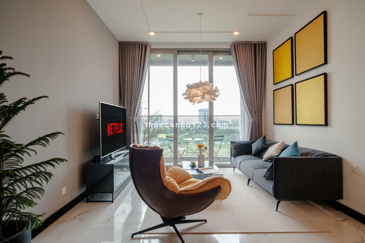 Thuê 2PN 94m2 EMPIRE CITY THỦ THIÊM, Full đủ NT 37 TRIỆU