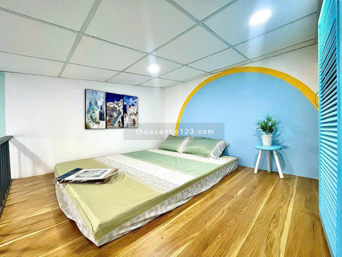 Căn Hộ Duplex Ở được 4 người, Cạnh Đại Học UEF, Full Nội thất, An ninh, Sạch sẽ, giờ giấc tự do