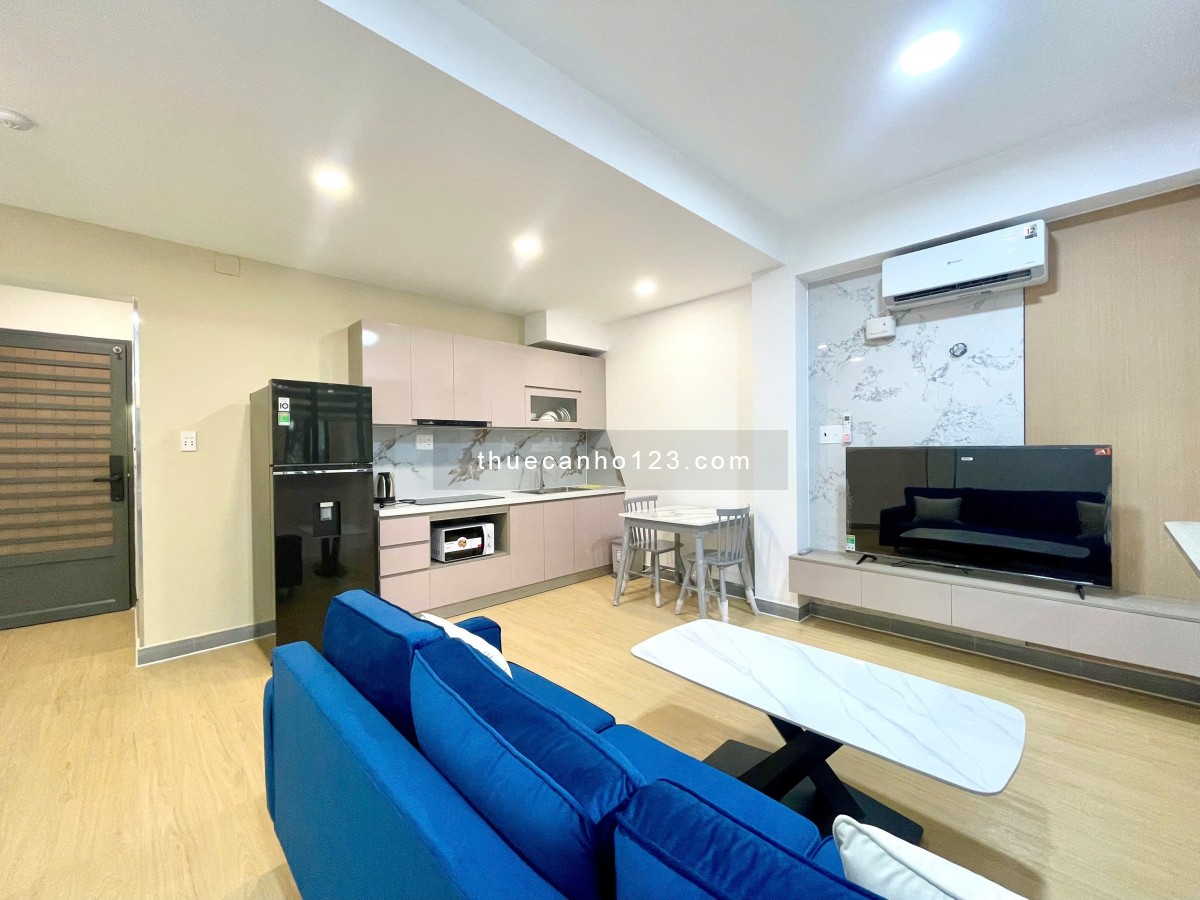 1 PN, 1Phòng khách, tách bếp, bàn làm việc, bàn trang điểm, gần Q3, Phú Nhuận, Gò Vấp