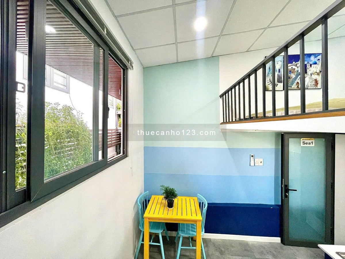 Căn Hộ Duplex Ở được 4 người, Cạnh Đại Học UEF, Full Nội thất, An ninh, Sạch sẽ, giờ giấc tự do