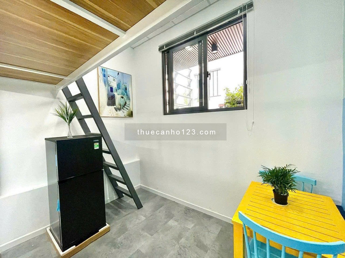 Căn Hộ Duplex Ở được 4 người, Cạnh Đại Học UEF, Full Nội thất, An ninh, Sạch sẽ, giờ giấc tự do