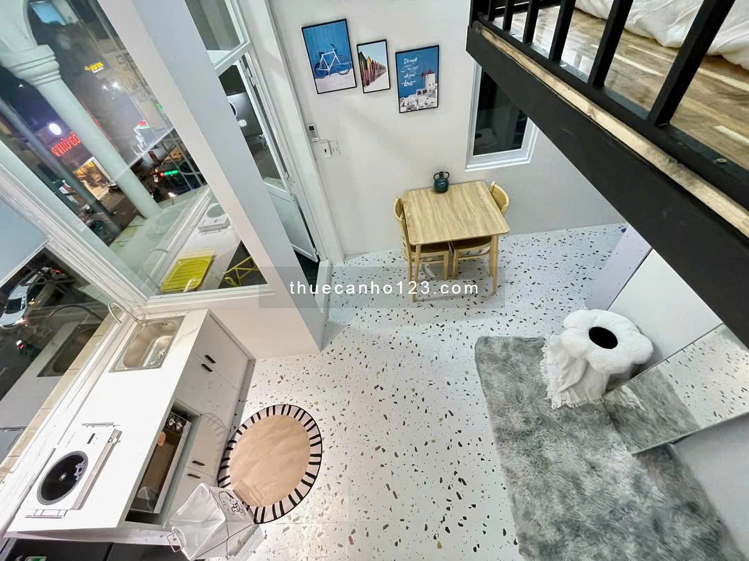 Căn Hộ Ban Công Có Gác, Full Nội Thất, Gần Hàng Xanh, Chợ Bà Chiểu, Sạch Sẽ, An Ninh