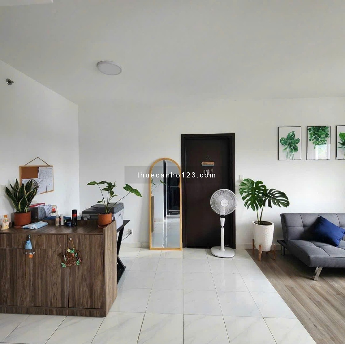 Ruby Garden, Nguyễn Sỹ Sách, P15, TB, 57m2, 1PN, 2WC, 8tr/th, Nội thất.