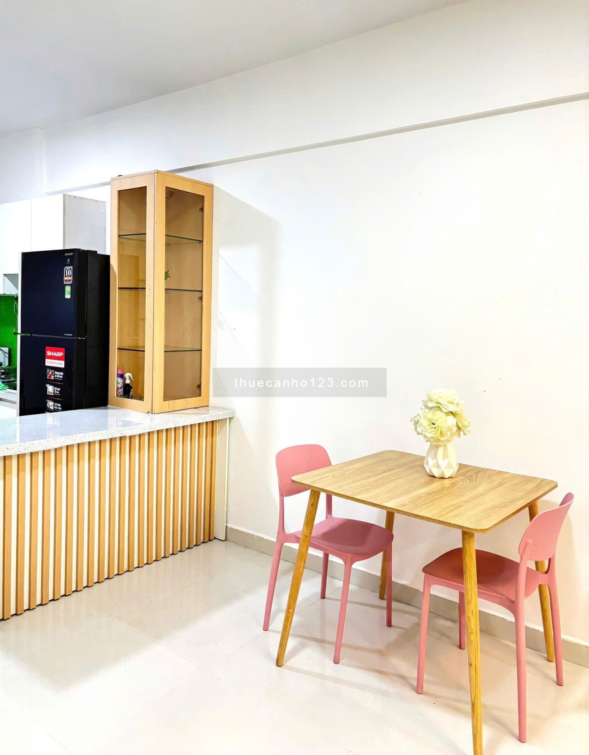 Chung cư Carillon 5, Luỹ Bán Bích,TP: 2p ngủ, 77m2, nội thất 12tr/th