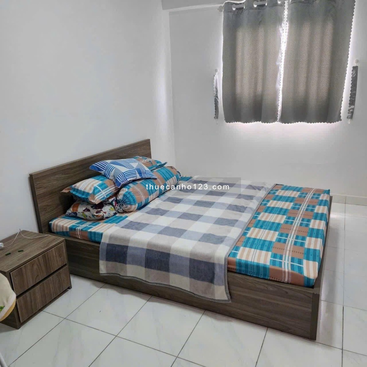 Ruby Garden, Nguyễn Sỹ Sách, P15, TB, 57m2, 1PN, 2WC, 8tr/th, Nội thất.