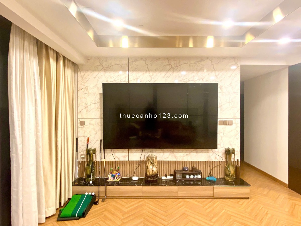 Thuê 4PN Metropole Thủ Thiêm 168m2 thang máy riêng 90 Triệu, Full Nội thất
