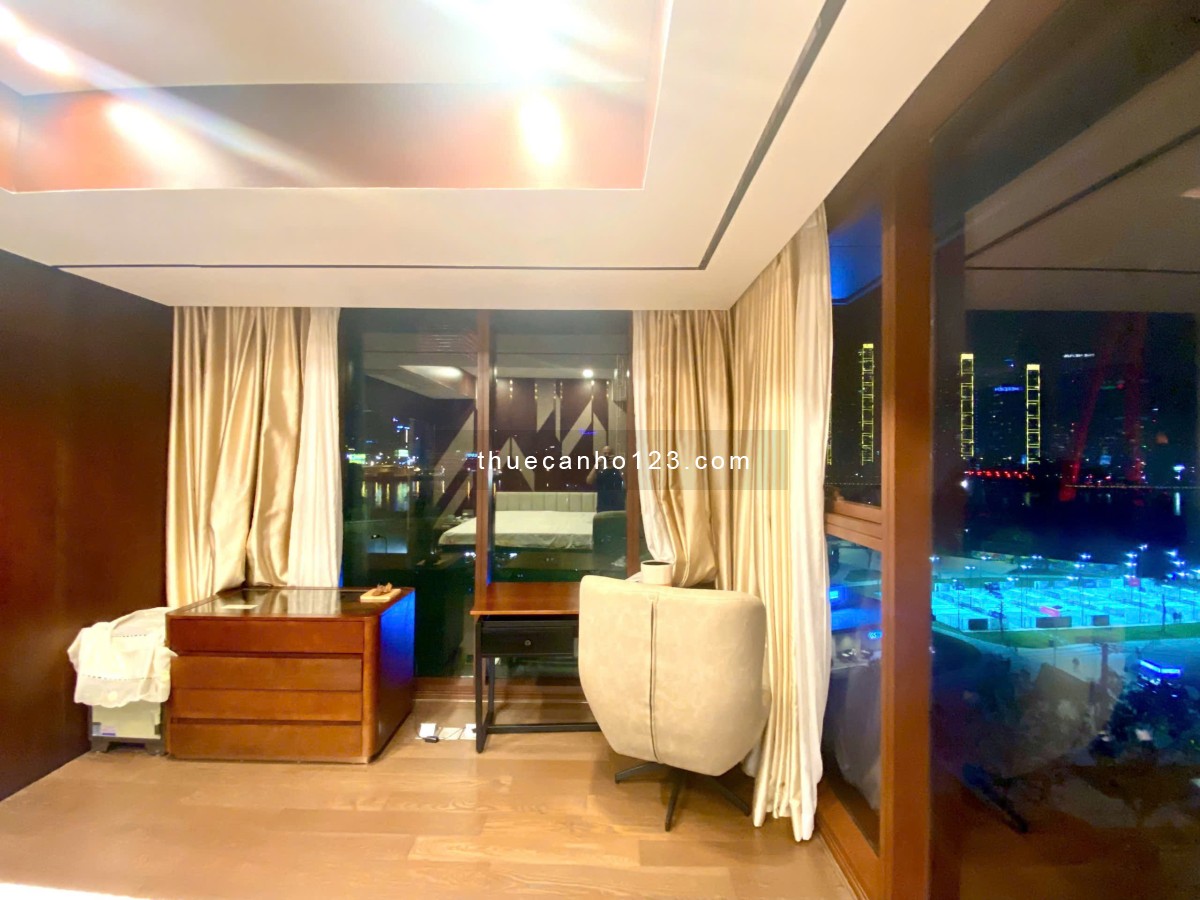 Thuê 4PN Metropole Thủ Thiêm 168m2 thang máy riêng 90 Triệu, Full Nội thất