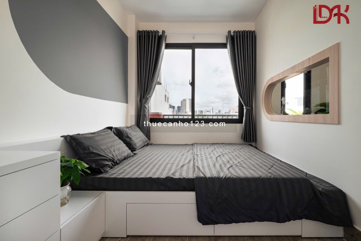 Lâu Lắm Mới Trống Lại Căn Hộ 1PN Ban Công Full Nội Thất, Decor Có Gu - Gần Hàng Xanh