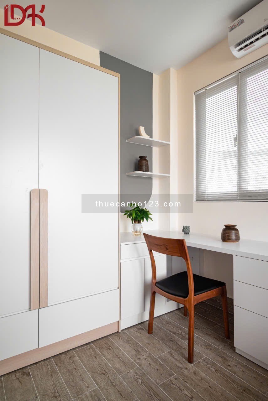 Lâu Lắm Mới Trống Lại Căn Hộ 1PN Ban Công Full Nội Thất, Decor Có Gu - Gần Hàng Xanh