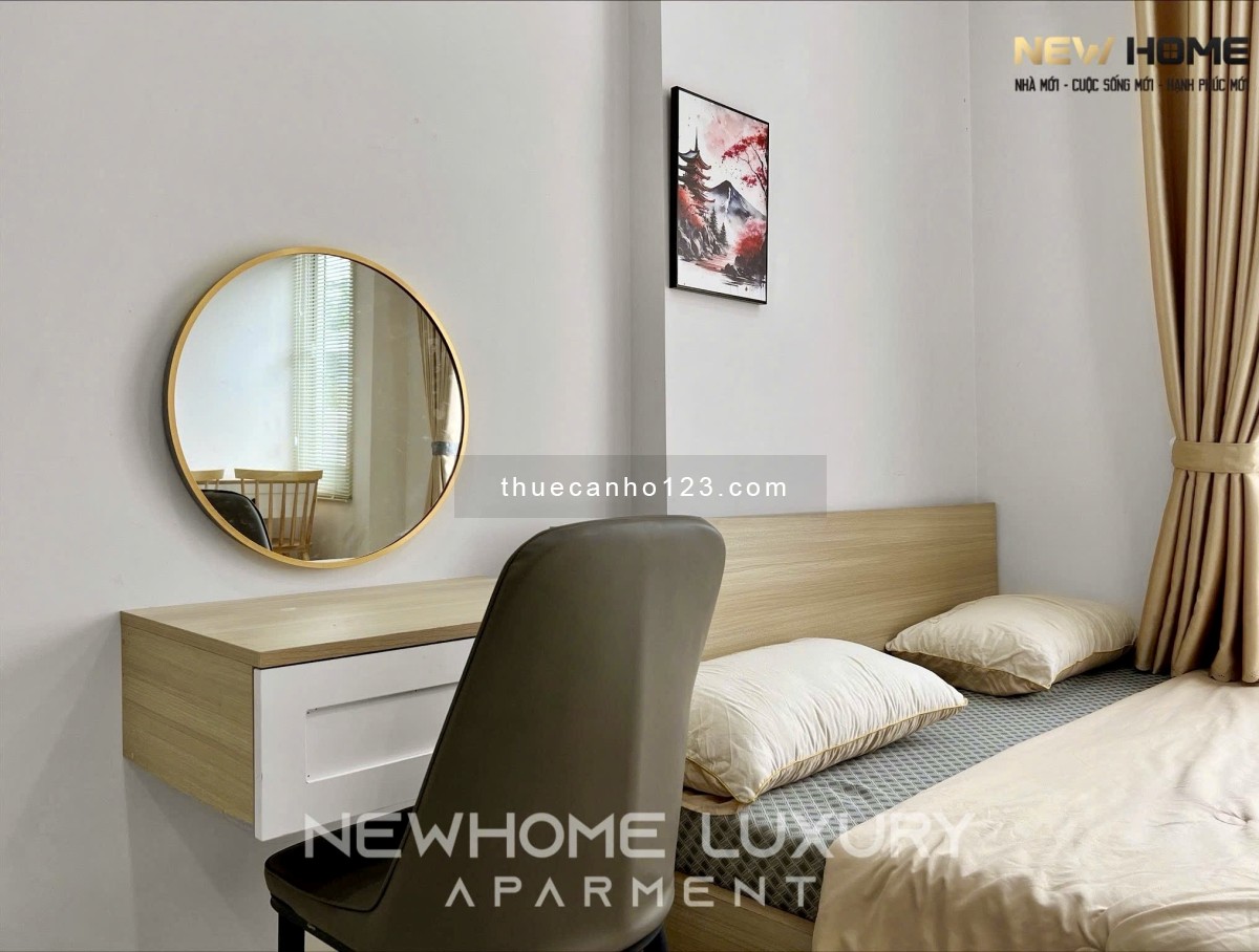 Cho thuê căn hộ dịch vụ nằm gần sân bay, khu an ninh, full nội thất