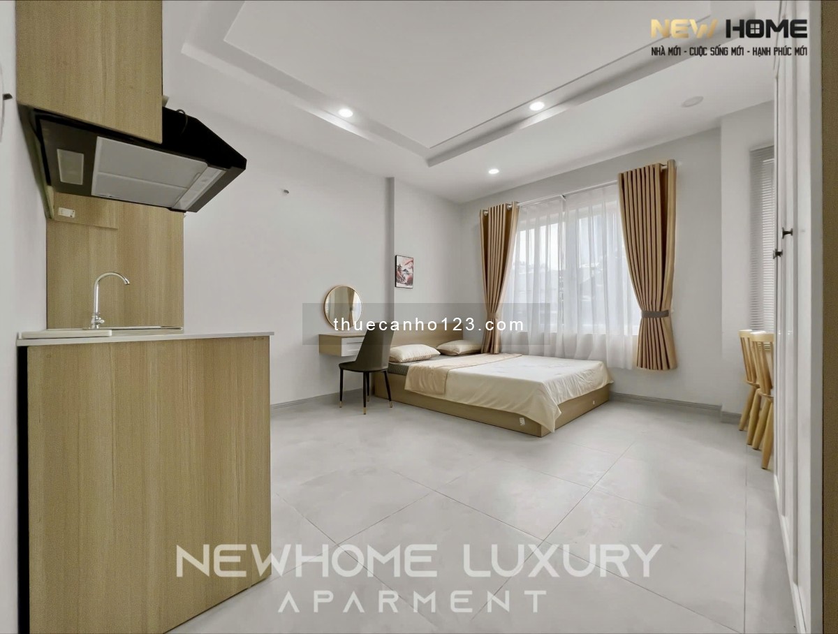 Cho thuê căn hộ dịch vụ nằm gần sân bay, khu an ninh, full nội thất