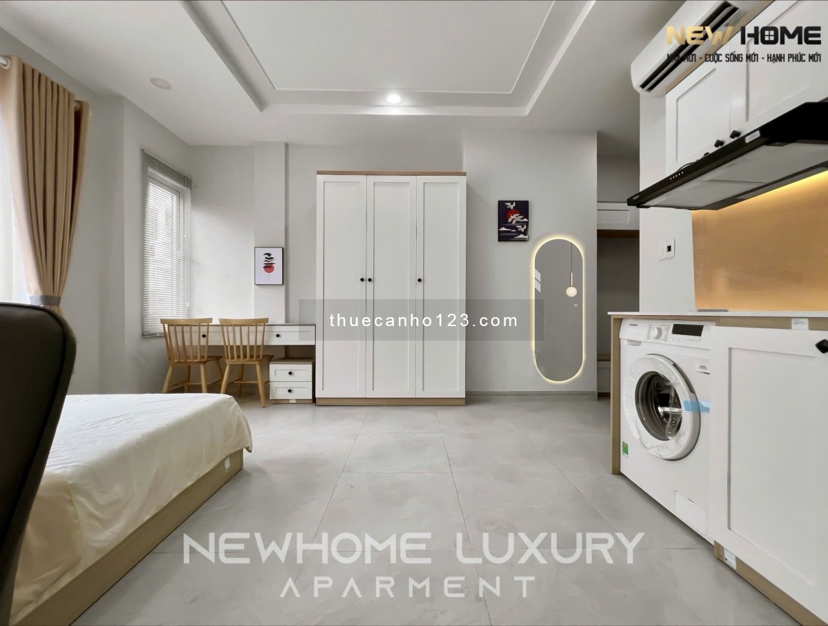 Cho thuê căn hộ dịch vụ nằm gần sân bay, khu an ninh, full nội thất