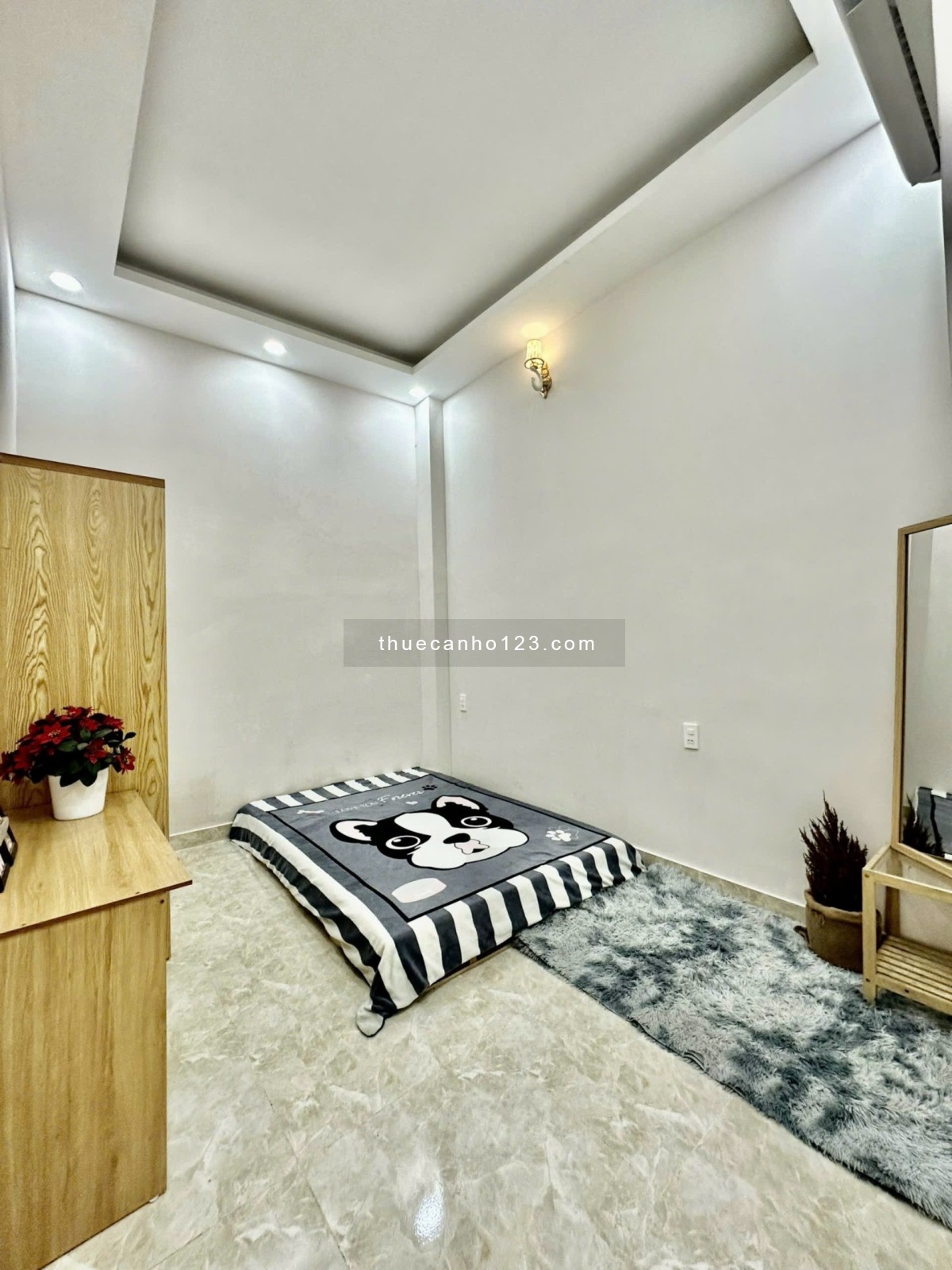 Căn hộ studio ngay ĐH Văn Lang - Nhà mới full nội thất-Giá từ 4tr3-7tr