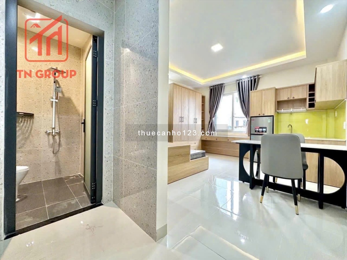 Căn hộ studio full nội thất thoáng mát Tân Bình gần các trường Đại học