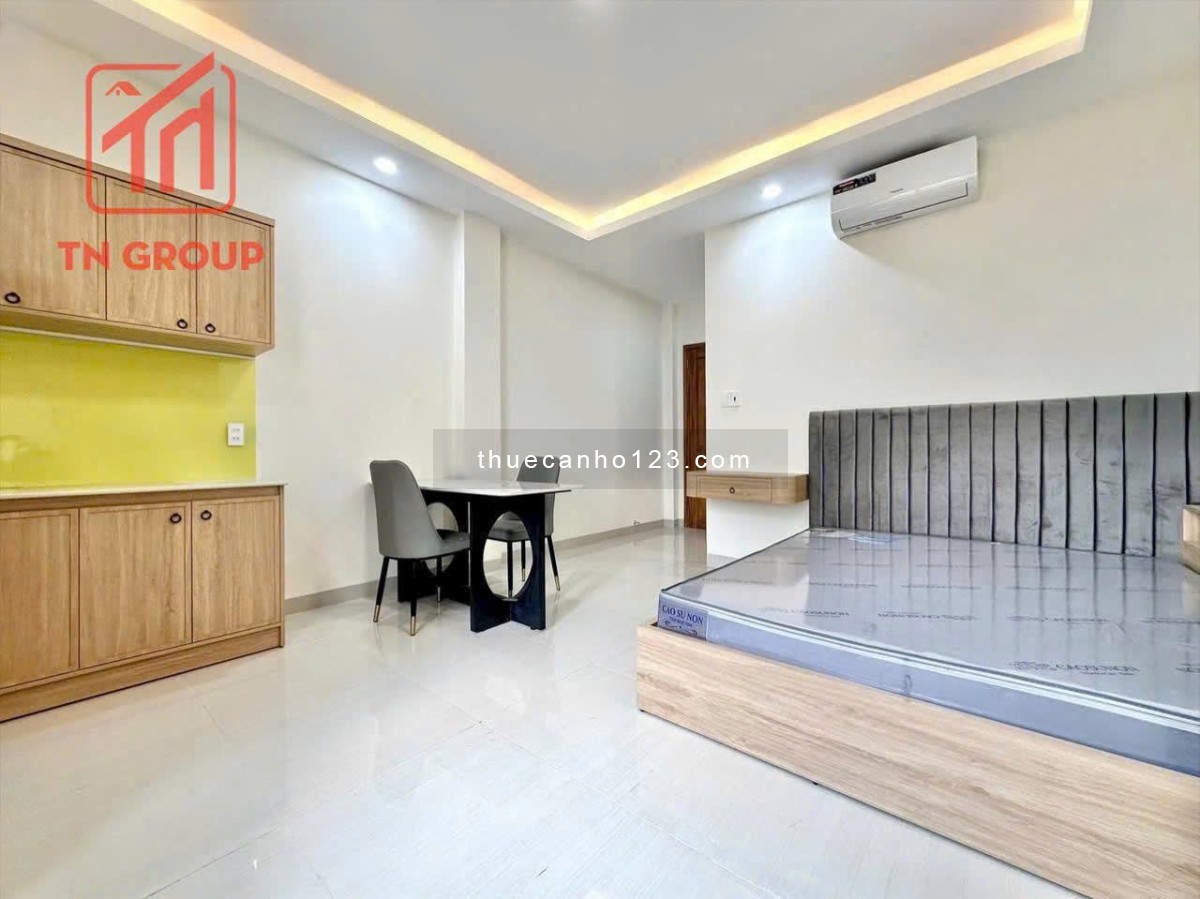 Căn hộ studio full nội thất thoáng mát Tân Bình gần các trường Đại học