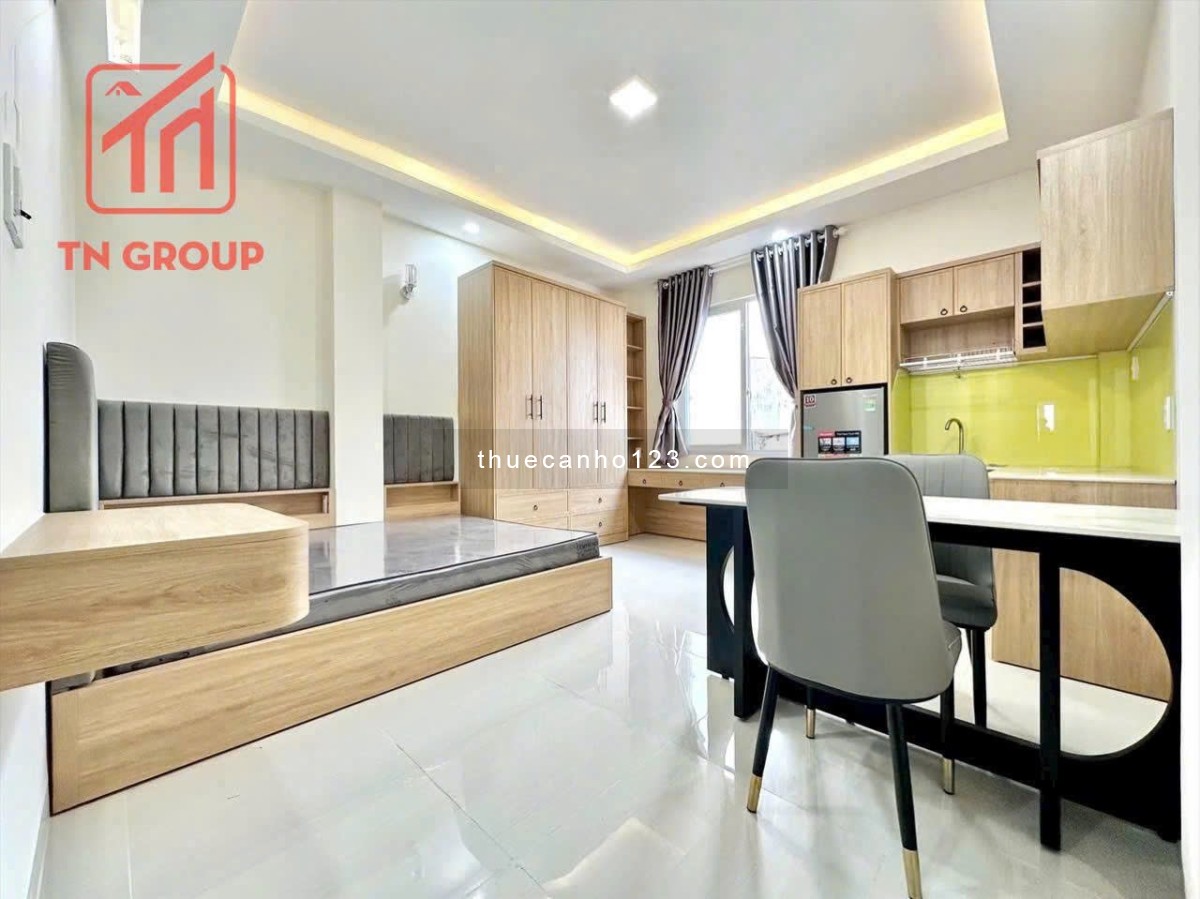 Căn hộ studio full nội thất thoáng mát Tân Bình gần các trường Đại học