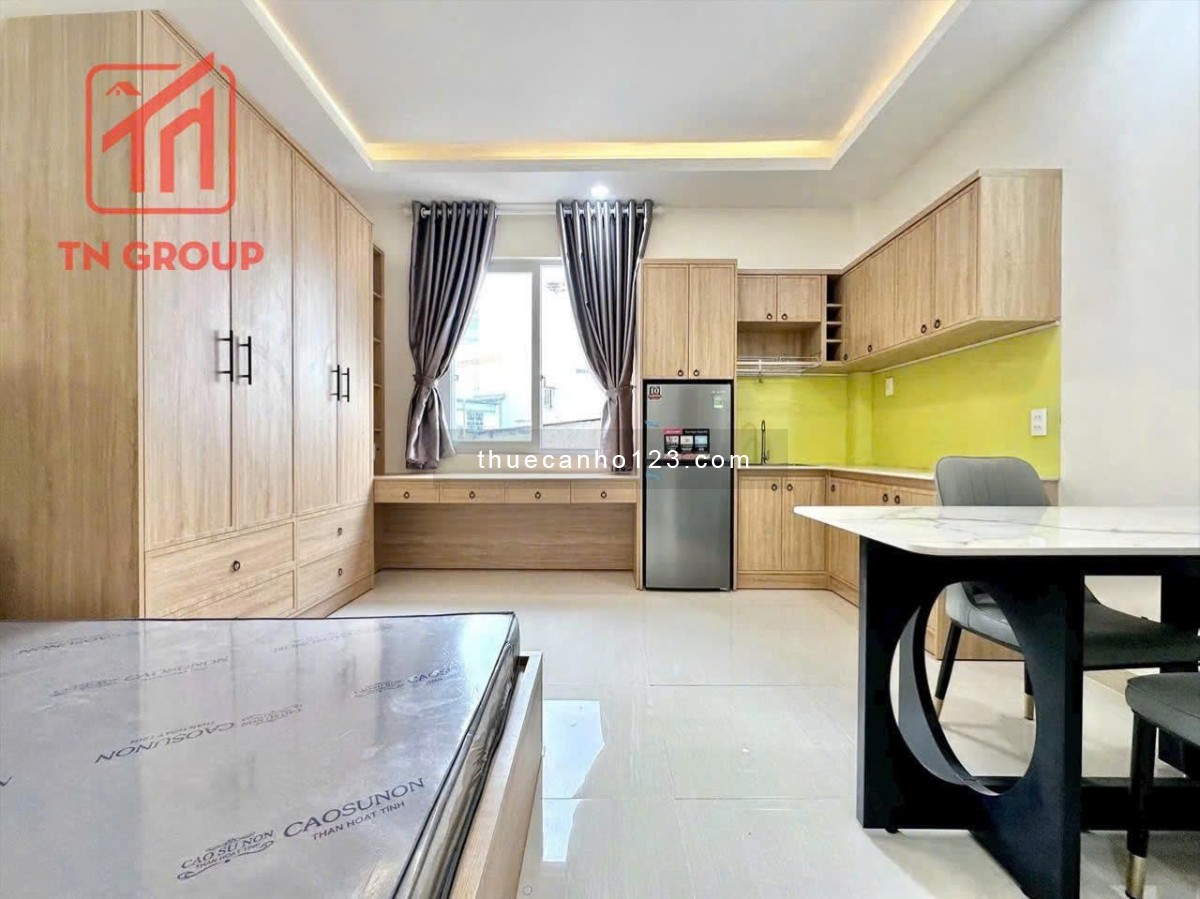 Căn hộ studio full nội thất thoáng mát Tân Bình gần các trường Đại học
