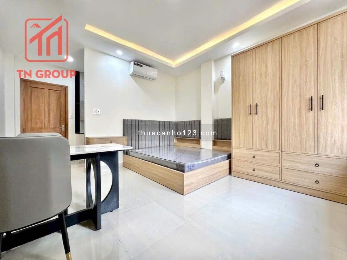 Căn hộ studio full nội thất thoáng mát Tân Bình gần các trường Đại học