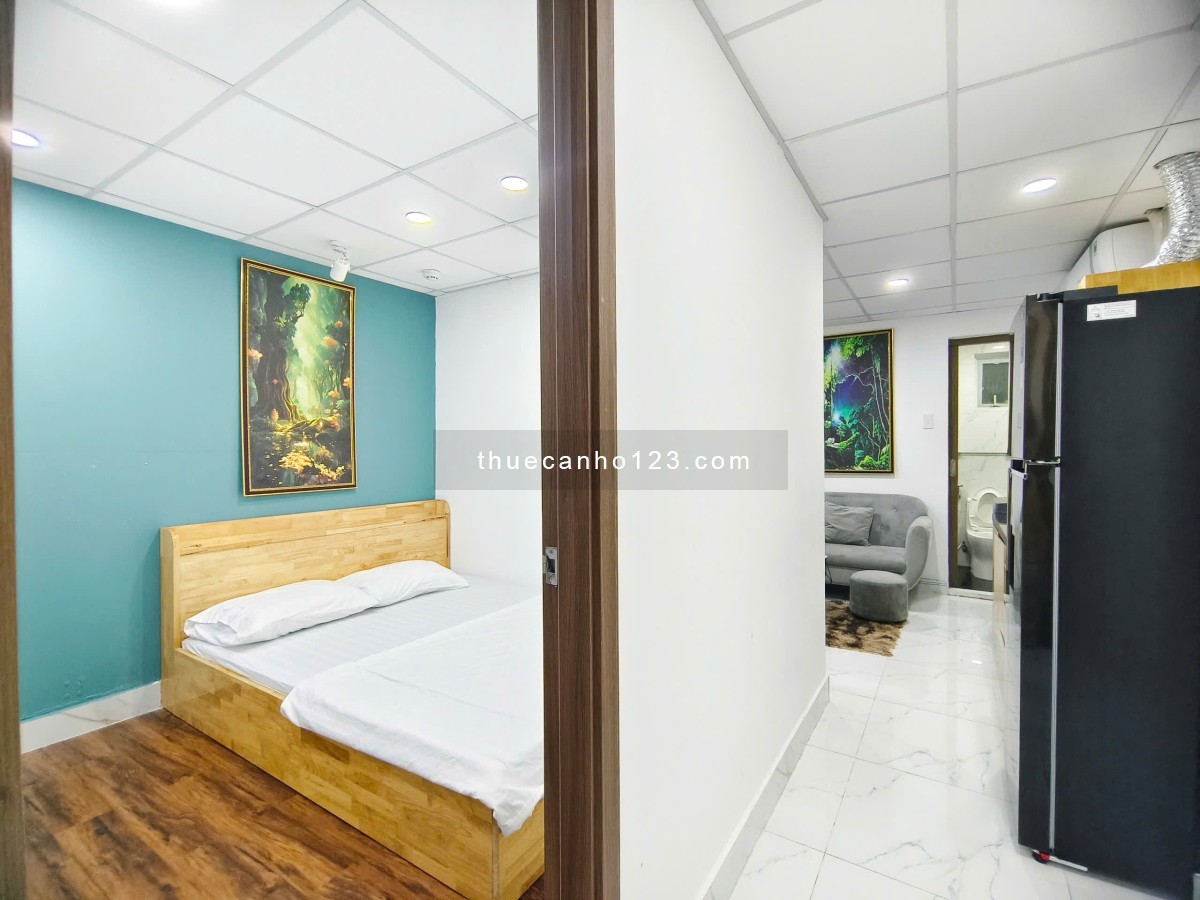 Căn Hộ 2 Phòng Ngủ, Full Nội Thất, Thang Máy. Trung Tâm Bình Thạnh, Ngay Hồng Bàng, Hutech, UEF