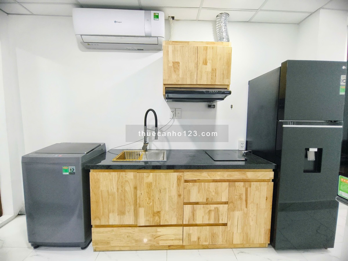 Căn Hộ 2 Phòng Ngủ, Full Nội Thất, Thang Máy. Trung Tâm Bình Thạnh, Ngay Hồng Bàng, Hutech, UEF