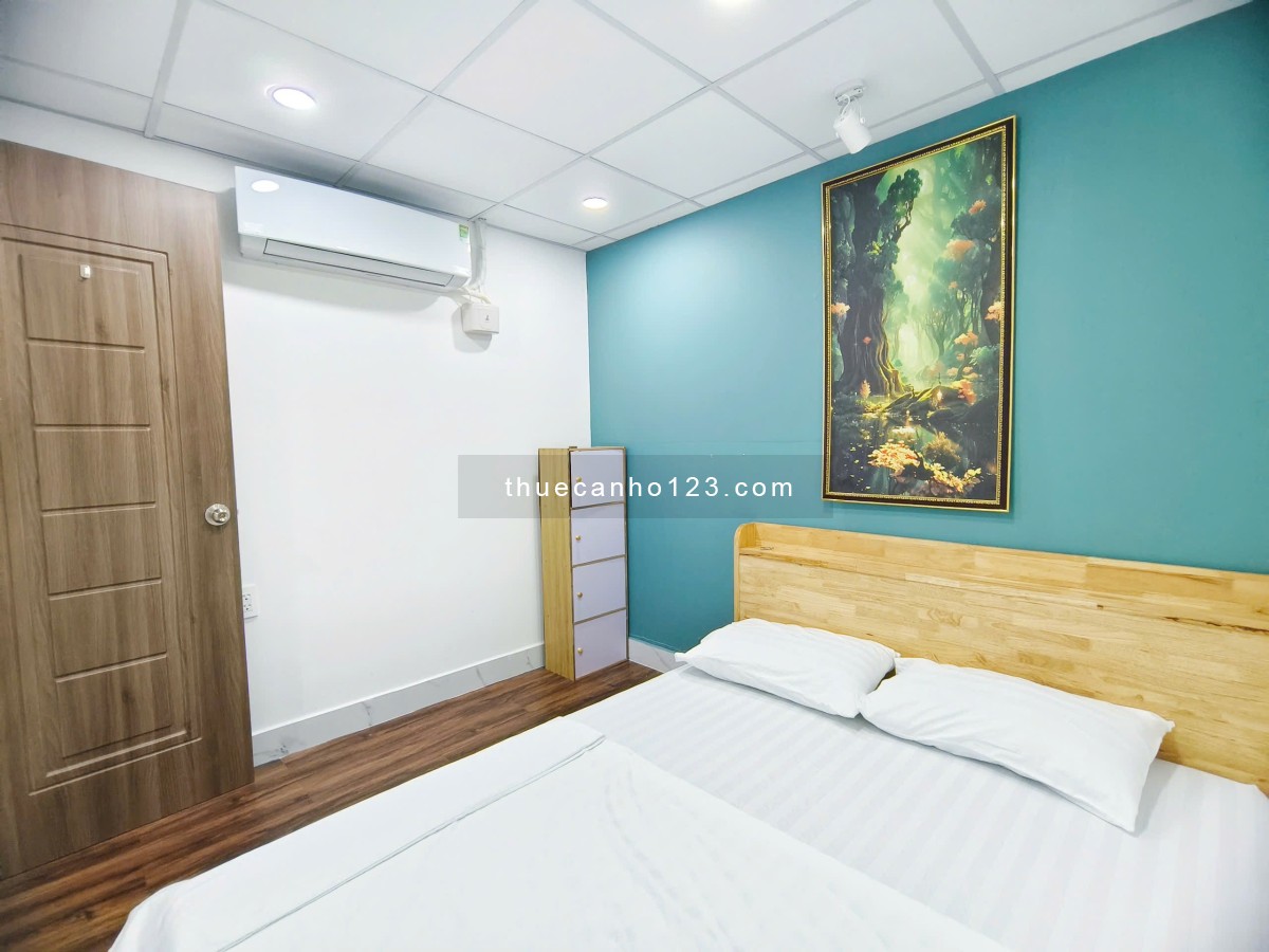 Căn Hộ 2 Phòng Ngủ, Full Nội Thất, Thang Máy. Trung Tâm Bình Thạnh, Ngay Hồng Bàng, Hutech, UEF