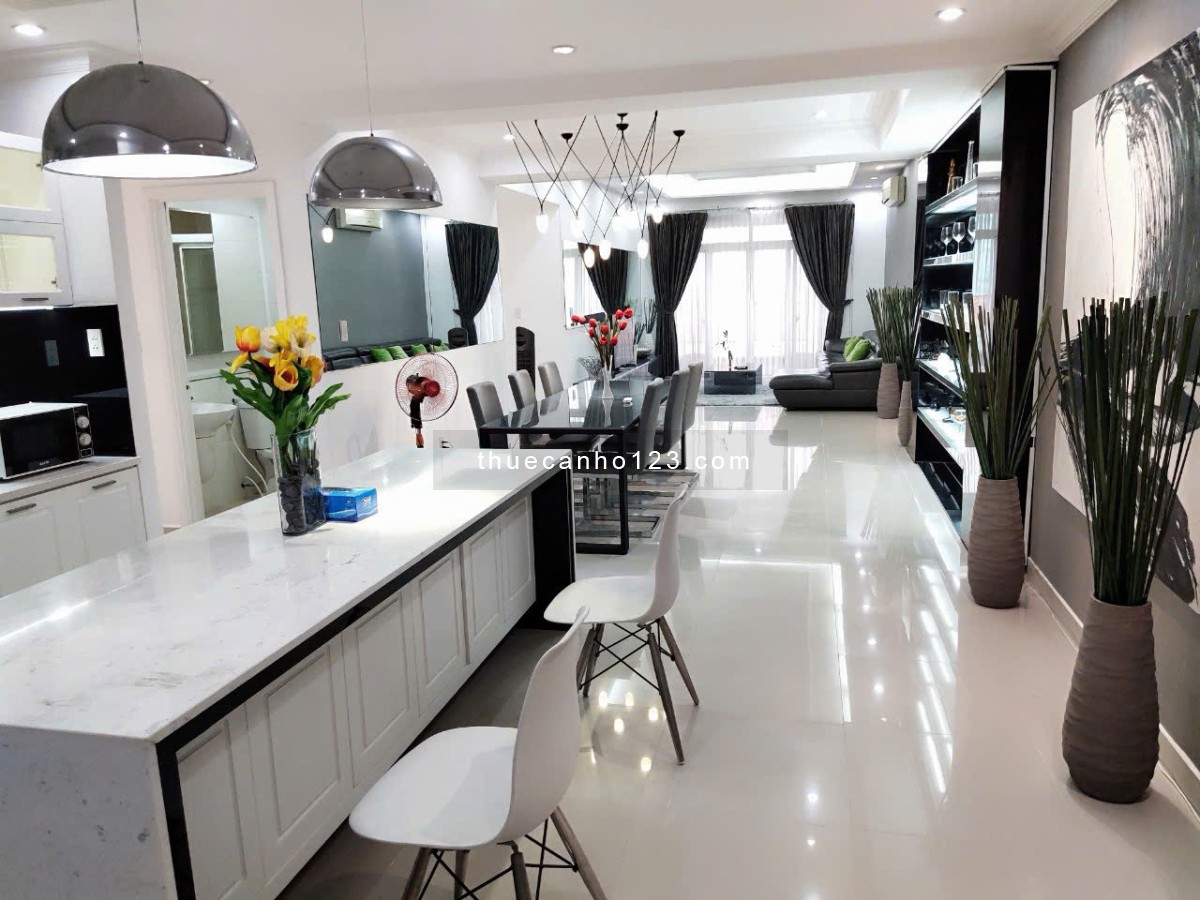 Cho thuê CH Riverside Residence, Nguyễn Lương Bằng, Phú Mỹ Hưng, Quận 7. 3PN, 147m2, 42 triệu/tháng.