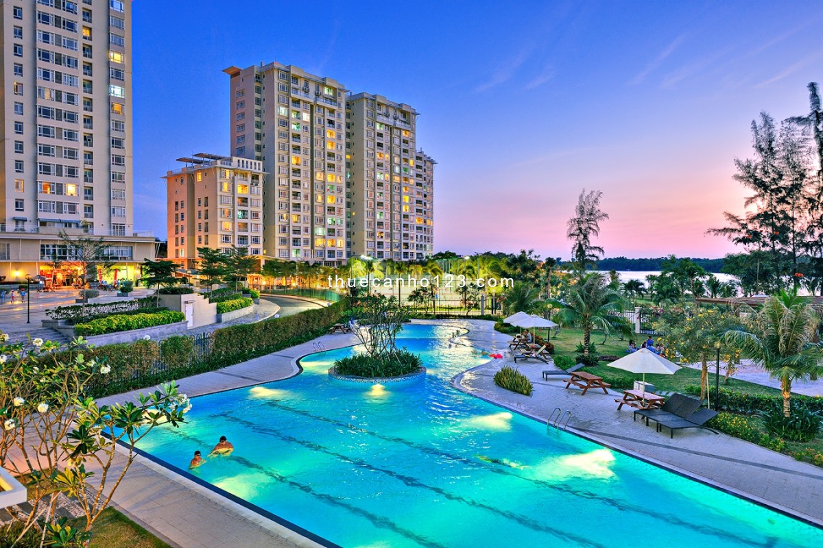 Cho thuê CH Riverside Residence, Nguyễn Lương Bằng, Phú Mỹ Hưng, Quận 7. 3PN, 147m2, 42 triệu/tháng.