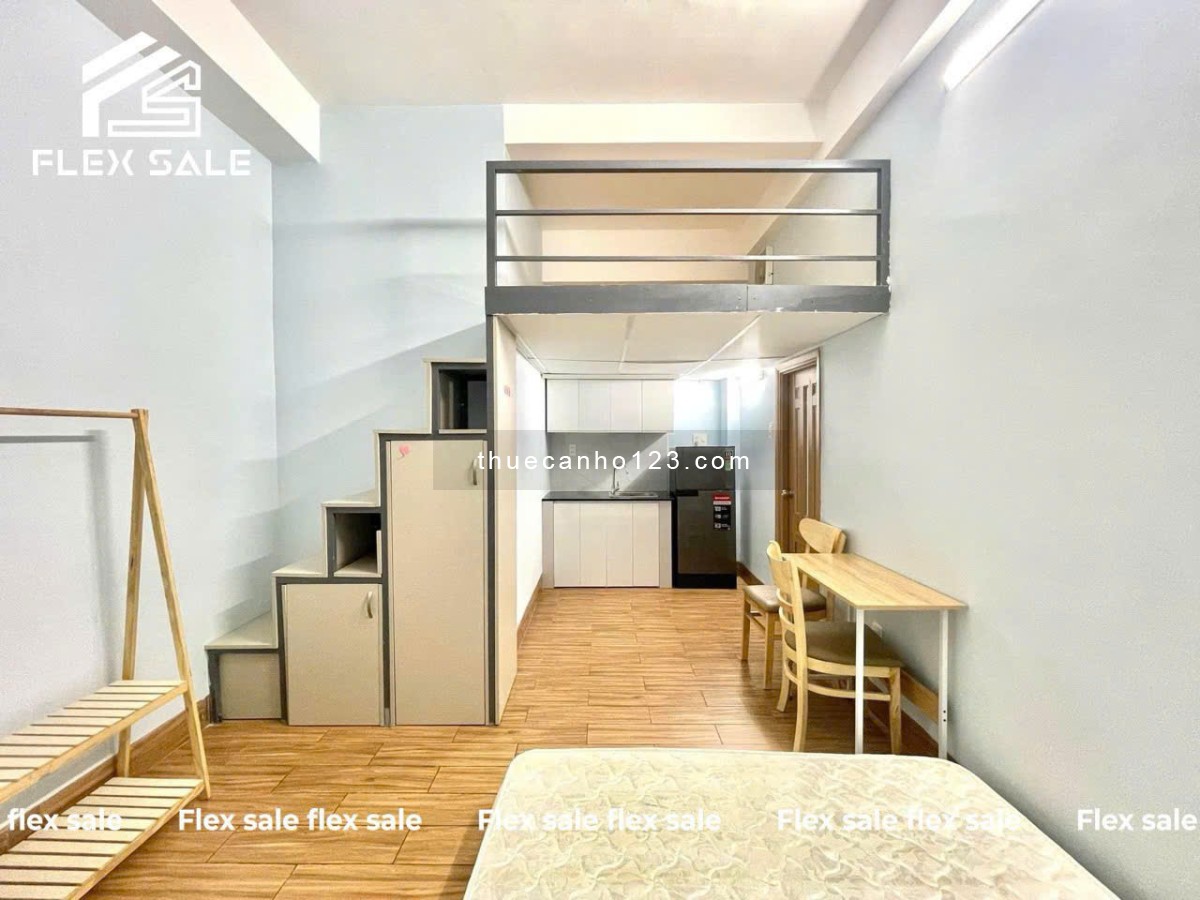 Cho thuê căn hộ - Duplex full nội thất - Ngay ĐH HTech, GTVT, Ngoại Thương - Ở được 4 người