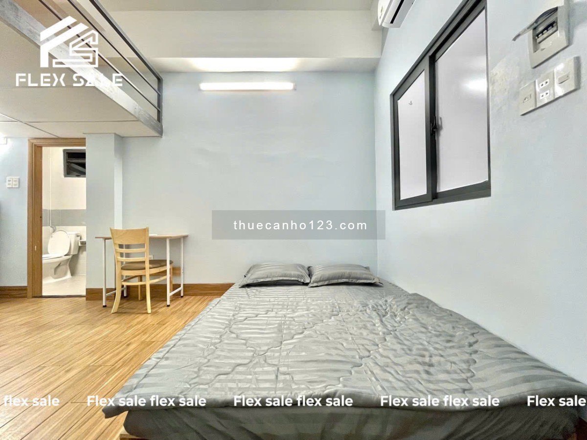 Cho thuê căn hộ - Duplex full nội thất - Ngay ĐH HTech, GTVT, Ngoại Thương - Ở được 4 người