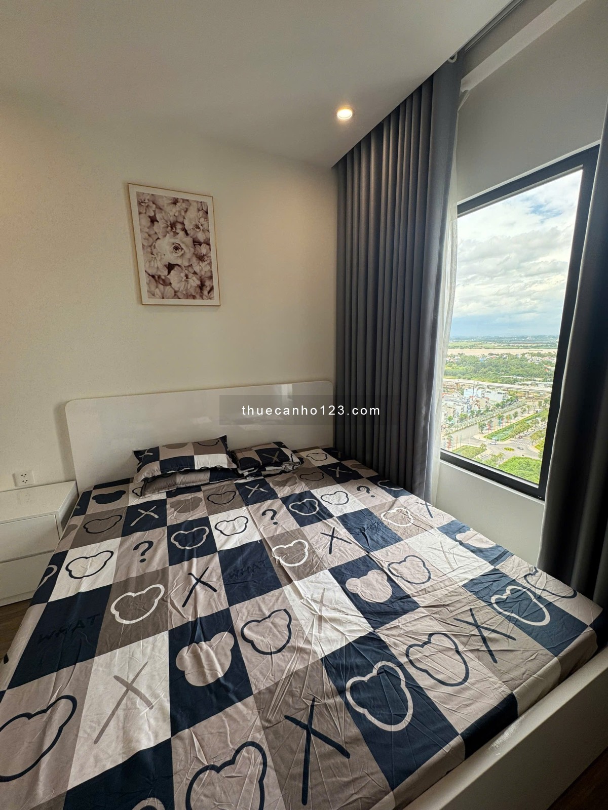 Cho thuê căn hộ 2PN Vinhomes Grand Park Quận 9 - Full nội thất đẹp, Mới 100%. Giá chỉ 8tr/tháng.