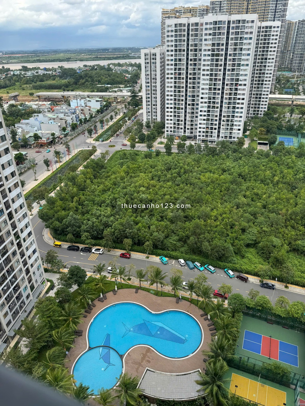 Cho thuê căn hộ 2PN Vinhomes Grand Park Quận 9 - Full nội thất đẹp, Mới 100%. Giá chỉ 8tr/tháng.