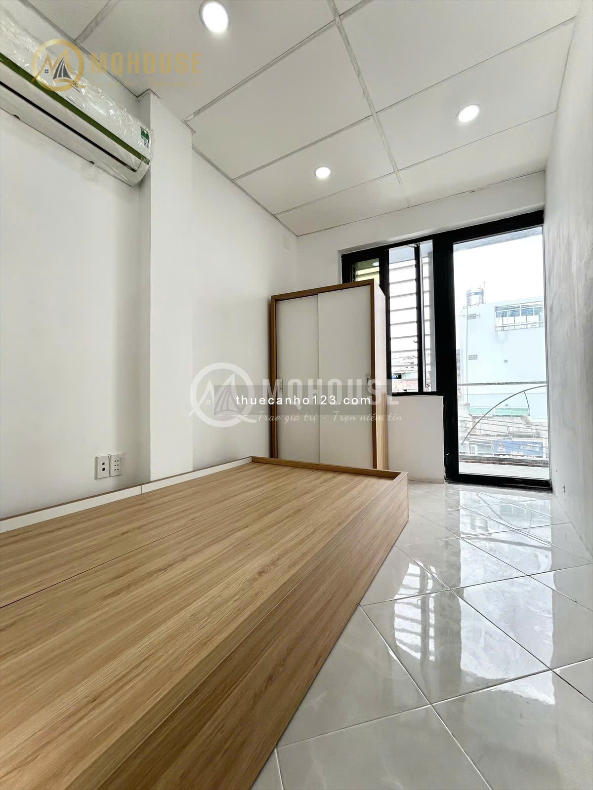 Căn hộ 2 phòng ngủ ban công Nguyễn Gia Trí