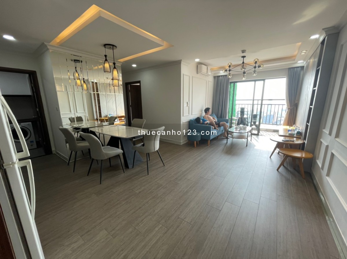 Cho thuê căn hộ 2 phòng ngủ diện tích 72m2, đầy đủ nội thất hiện đại