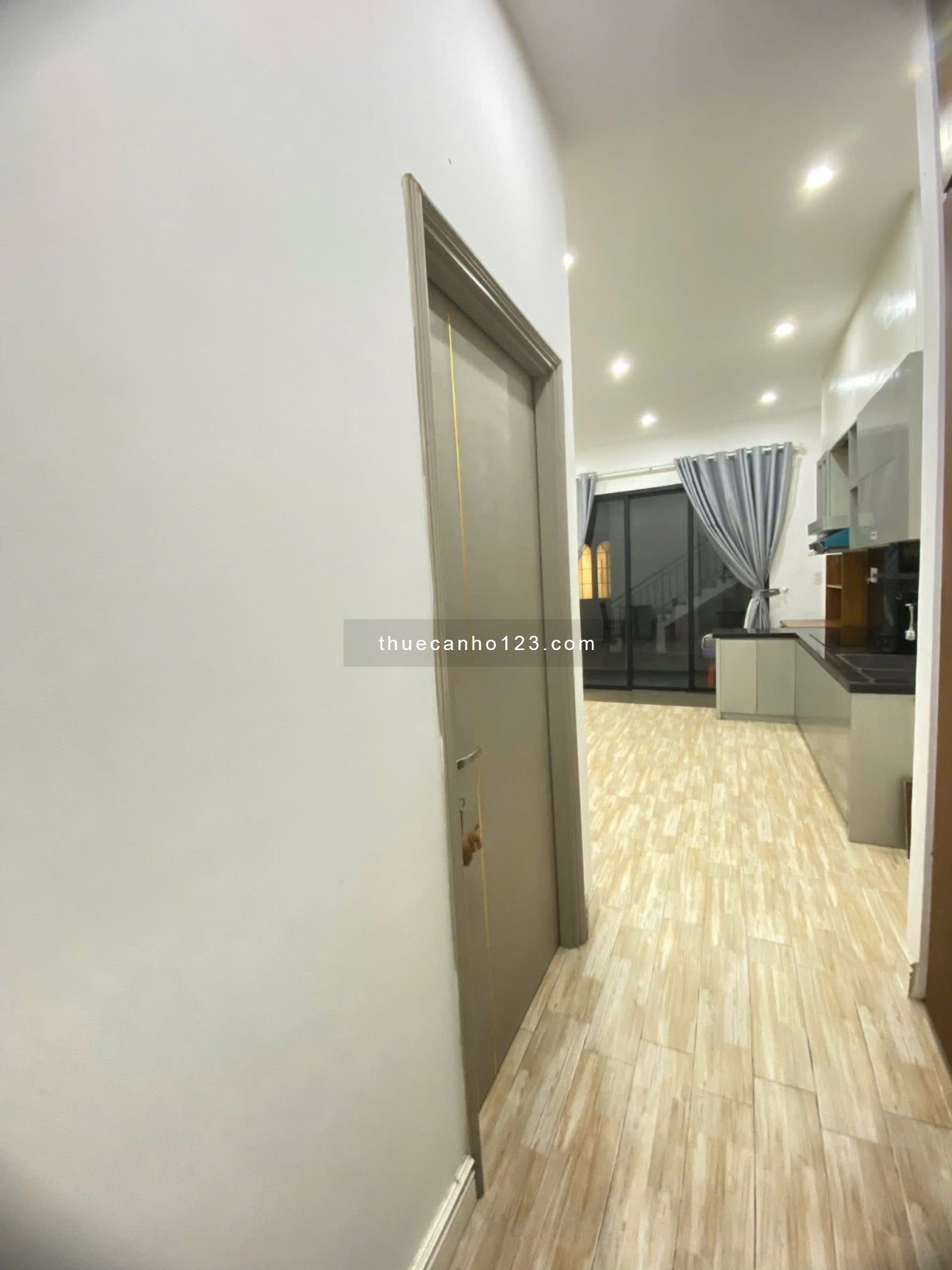 Căn hộ full nội thất 1K1N + Sân ~ 70m² khu Cẩm Lệ