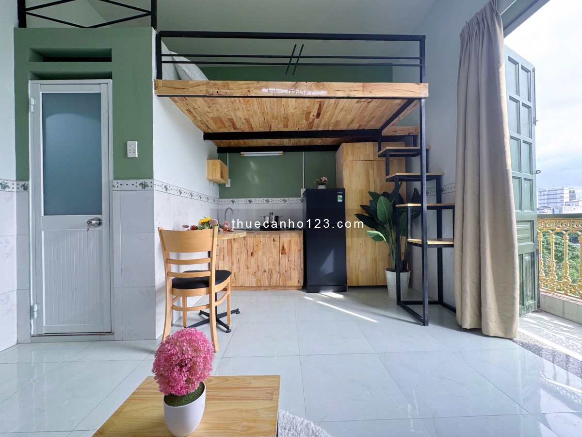 Căn hộ có gác cực xịn với view chill chill cho tân sinh viên nhập học ngay giữa trung tâm Tân Bình