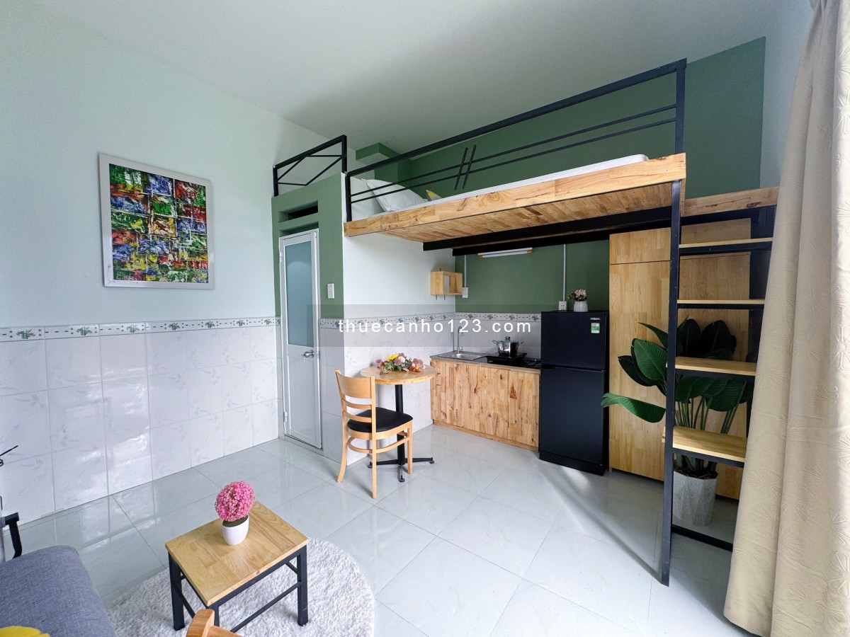 Căn hộ có gác cực xịn với view chill chill cho tân sinh viên nhập học ngay giữa trung tâm Tân Bình